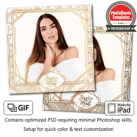 Marbled Elegance Square (iPad)