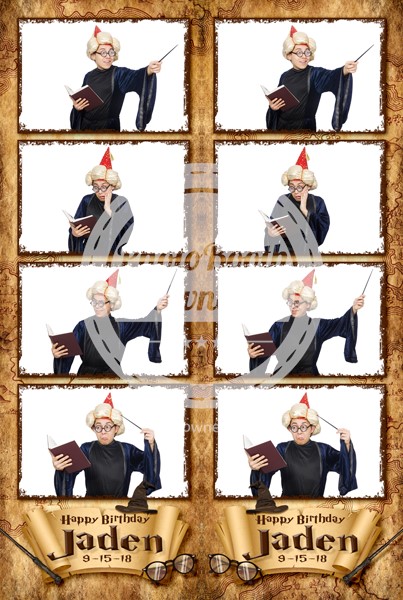 Wizardry Celebration 4-up Strips 2 Wizardry Celebration 4-up Strips