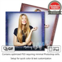 Glitter Canvas Square (iPad)