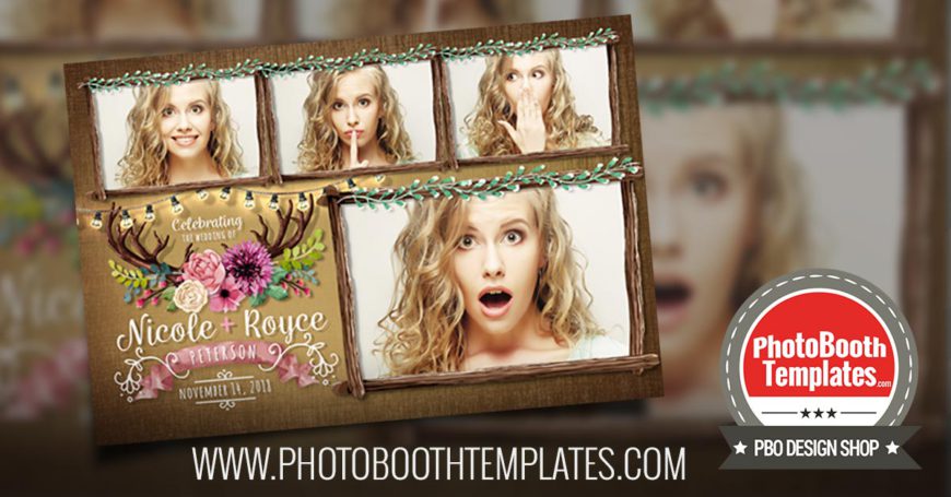 20181017 rustic wedding photo booth templates