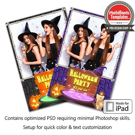 Halloween Potion Portrait (iPad)
