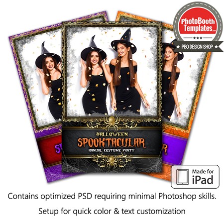 Spooky Celebration Portrait (iPad)