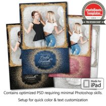 Dazzling Confetti Portrait (iPad)