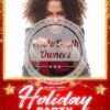 Holiday Glitter Portrait (iPad)
