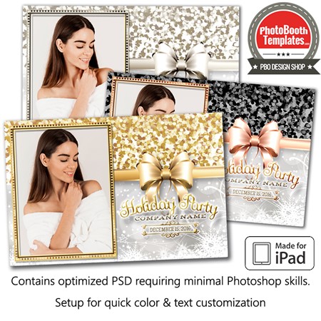 Holiday Sparkle Postcard (iPad)