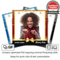 Holiday Glitter Square (iPad)
