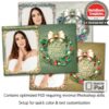 Holiday Wreath Postcard (iPad)