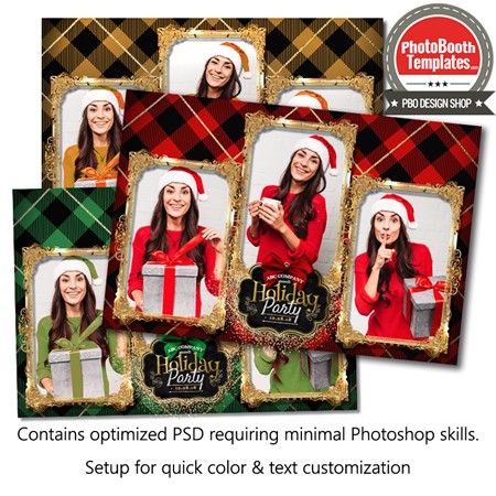 Holiday Flannel Postcard