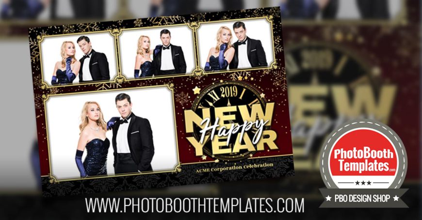 20181219 new years eve photo booth templates