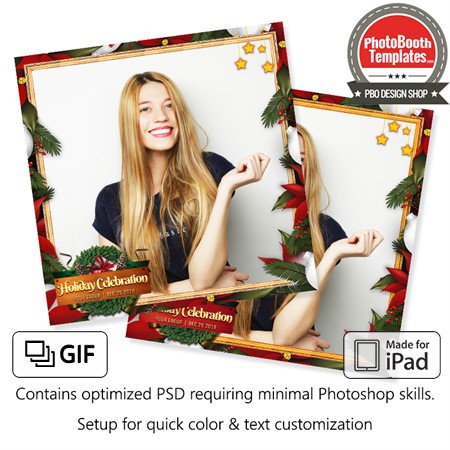 Holiday Celebration Square (iPad)