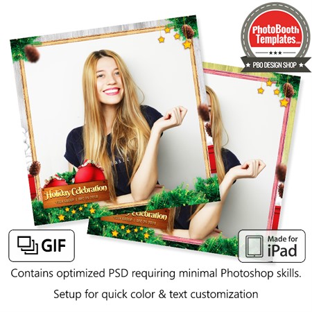 White Christmas Square (iPad)
