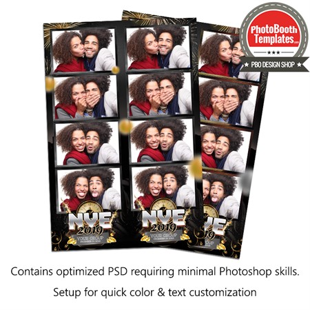 Luxury New Year Eve 4-up Strips 1 Luxury New Year Eve 4-up Strips