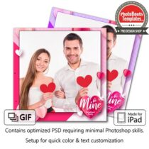 Paper Hearts Crush Square (iPad)