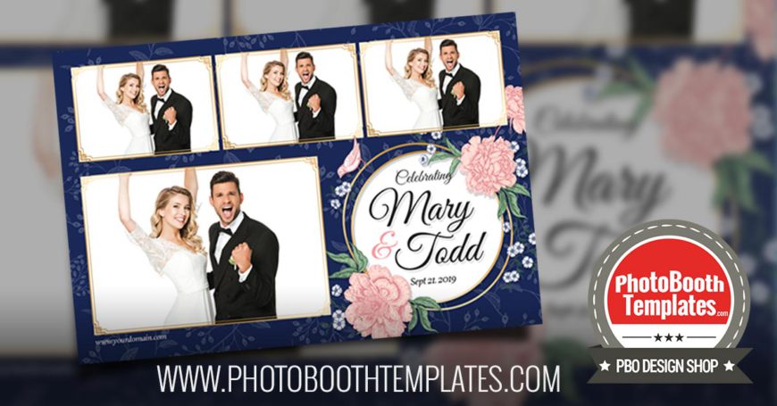 20190213 gorgeous elegant wedding photo booth templates