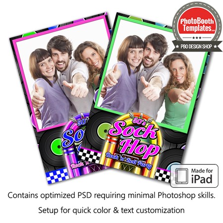 Fabulous 50s Celebration Portrait (iPad) 1 Fabulous 50s Celebration Portrait (iPad)