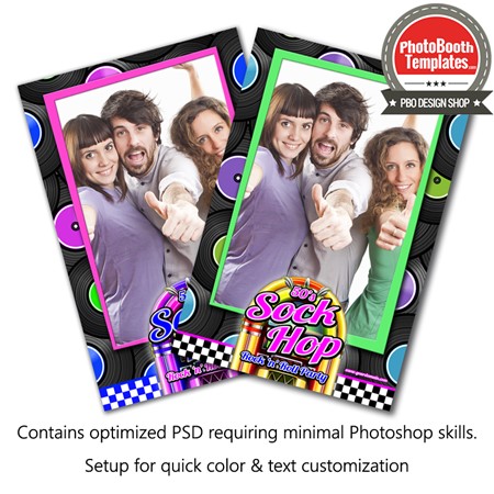 social booth template size social booth template size