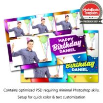 Celebration Balloons Postcard