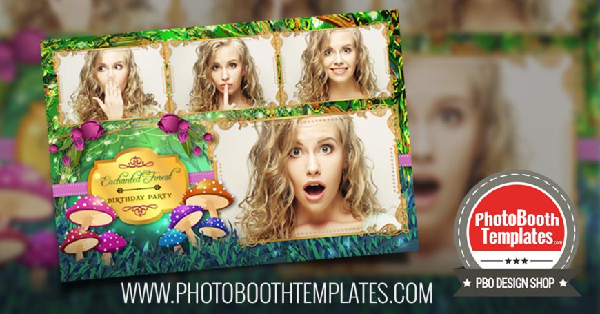 20190313 enchanted forest photo booth template