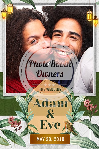 Blooming Season Wedding Portrait (iPad)