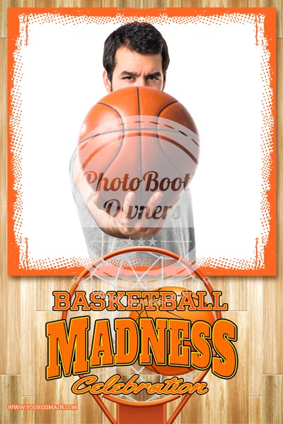 Basketball Madness Portrait (iPad)