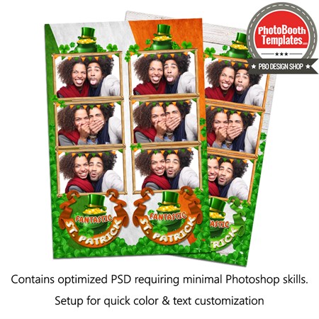 Fantastic St Fantastic St. Patrick Bash 3-up Strips