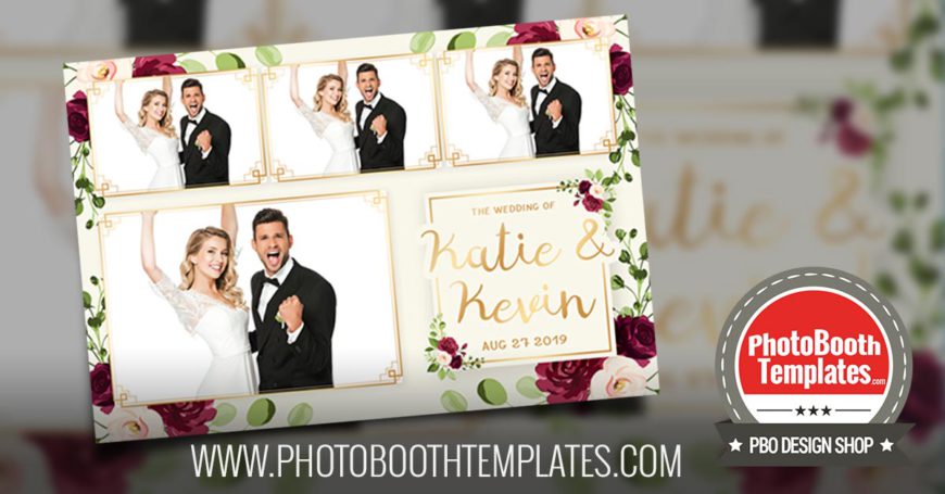 20190402 gorgeous elegant wedding photo booth templates