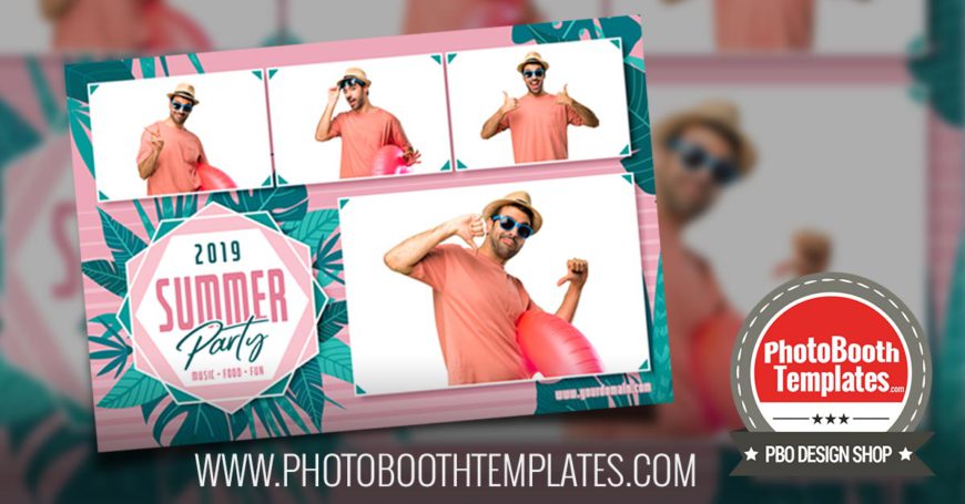 20190515 fun summer themed photo booth templates