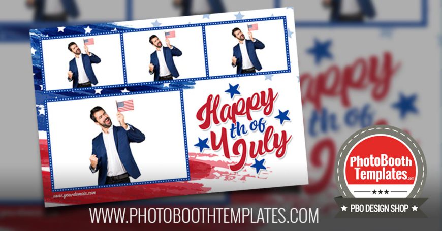 20190619 july 4th patriotic american photo booth templates