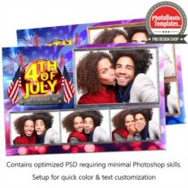 Glamour 4th July Postcard