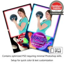 Bowling Celebration Portrait (iPad)