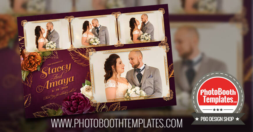 20190821 gorgeous elegant wedding photo booth templates