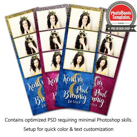 Rich Confetti Celebration 3-up Strips 1 Rich Confetti Celebration 3-up Strips
