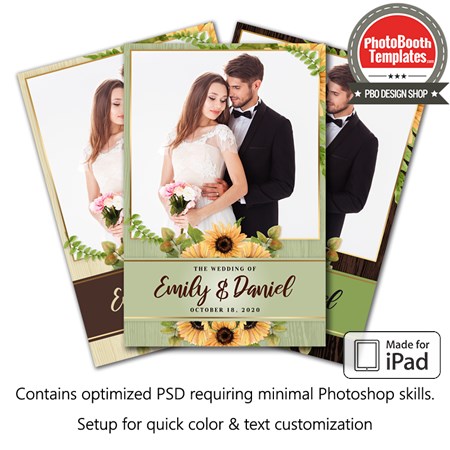 Sunflower Celebration Portrait (iPad)