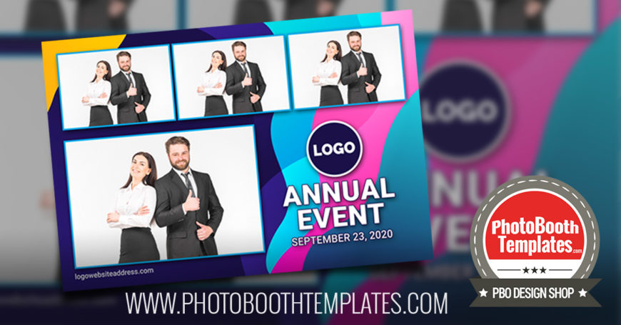20191030 corporate company business event photo booth templates