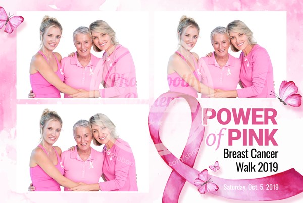 Breast Cancer Awareness Event Postcard