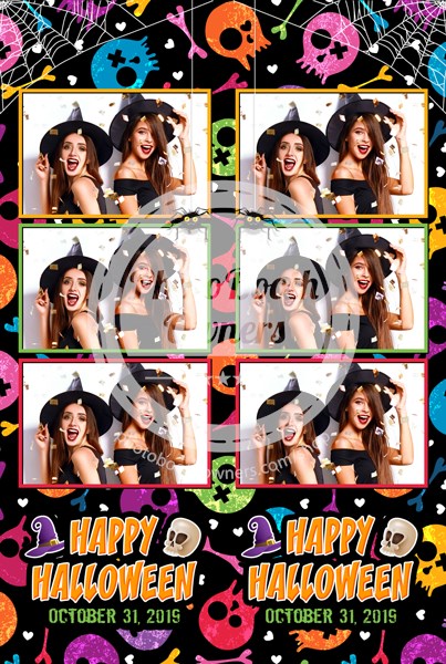 Halloween Festive 3-up Strips 2 Halloween Festive 3-up Strips