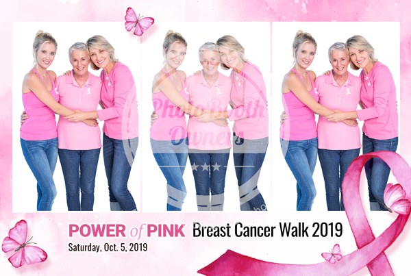 Breast Cancer Awareness Event Postcard