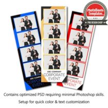 Corporate Celebration 4-up Strips