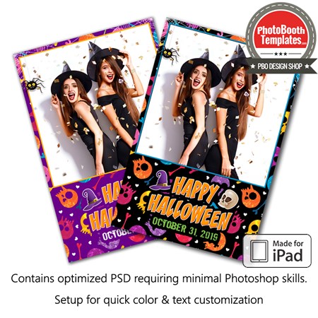 Halloween Festive Portrait (iPad)