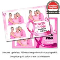 Breast Cancer Awareness Event Postcard