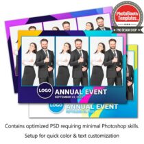 Abstract Formal Celebration Postcard