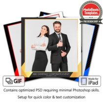Corporate Celebration Square (iPad)