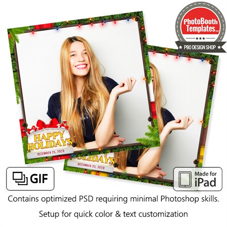 Christmas Gift Square (iPad)