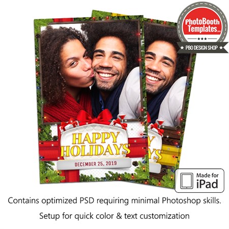 Christmas Gift Portrait (iPad)