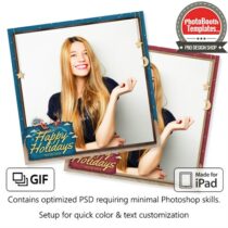 Christmas Paper Square (iPad)