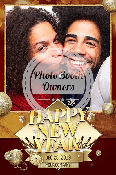 Luxurious New Year Eve Portrait (iPad)