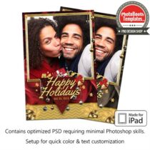 Glamour Holiday Season Portrait (iPad)