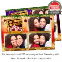 Wonderful Christmas Postcard