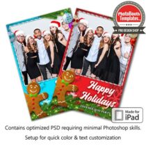 Gingerbread Holidays Portrait (iPad)