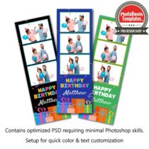 Gifted Celebration 3-up Strips